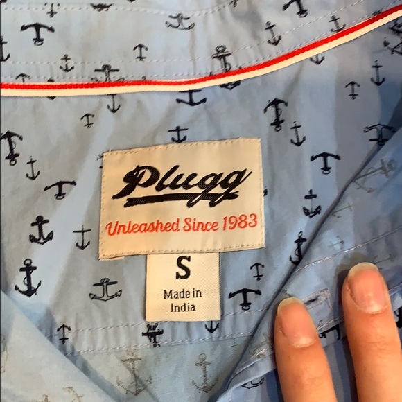 Men’s Plugg Nautical Dress Tee - Picture 2 of 2